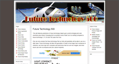 Desktop Screenshot of futuretechnology500.com